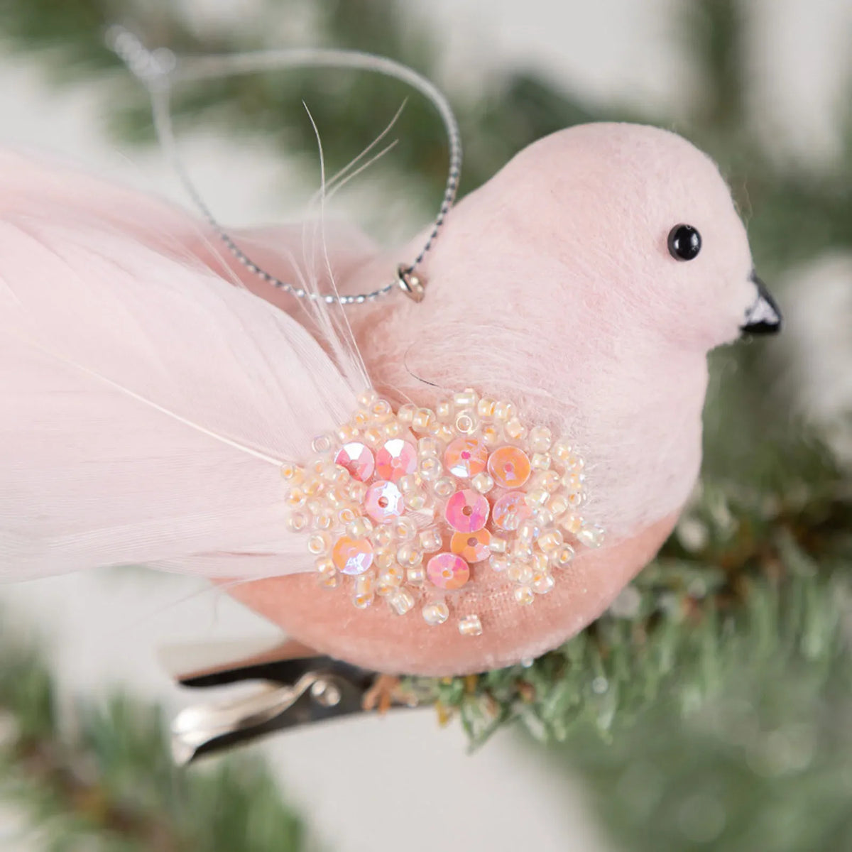 oiseaux décoratifs artificiels plumes colorées ornements maison jardin festive