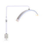 lampe led anneau noir blanc moderne clip adaptable 40w
