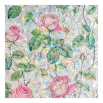 film confidentialité fenêtre multicolore floral adhésif moderne décoratif semi opaque vert bleu rose blanc