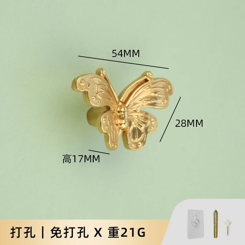 porte serviettes or artisanal abeille papillon libellule feuille cerf simple deco mural