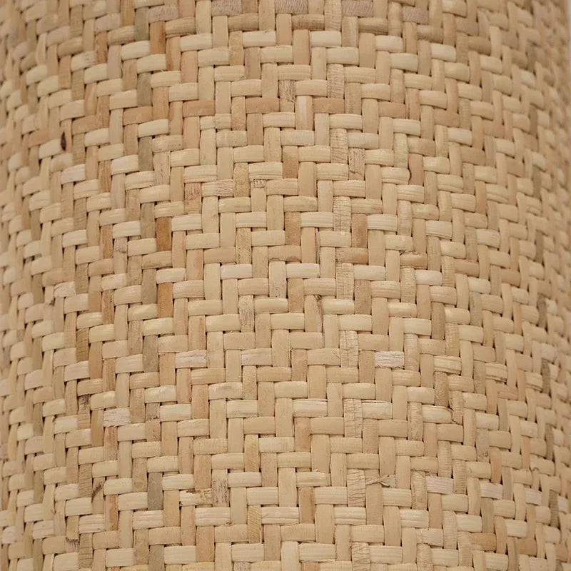 assise chaise rotin naturel tressé beige clair classique meuble décoration