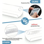 supports murals transparents modernes vinyles 10cm 12pouces vis autocollants