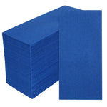 serviettes table jetables rouge vert bleu noir rose violet 40x40cm moderne usage unique festive