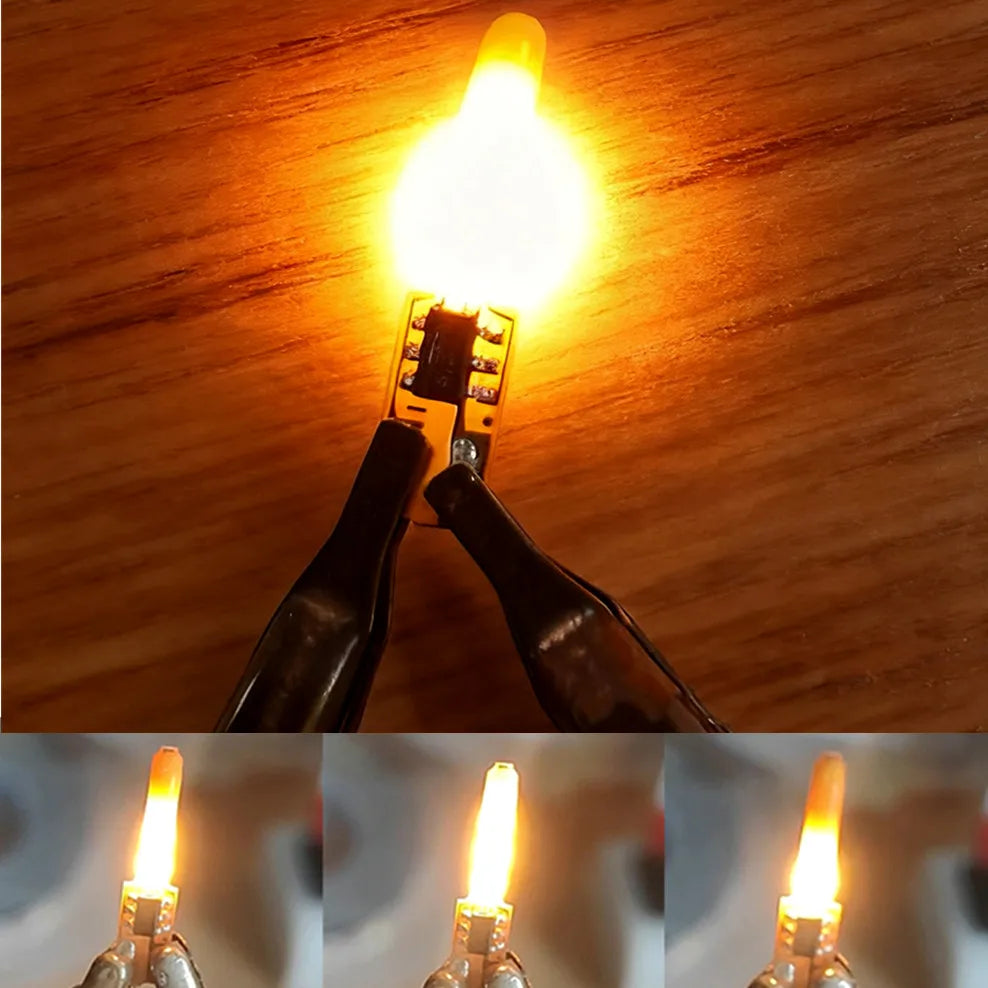 ampoule led mini 3v 1800k or noir rouge moderne compact decoration festive