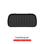 tapis sol antidérapant tpe noir rayures horizontales contemporain voiture pieces incluses