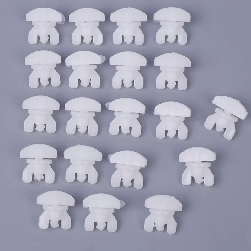 clips rideau blancs modernes adhésifs ensemble 20 pièces facile draperies