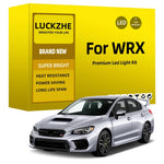 ampoules led voiture subaru wrx sti 2400 lumens blanc bleu cristal modernes 10 pièces