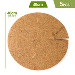 tapis sol fibre coco marron clair naturel rustique 30cm 35cm 40cm 45cm 3mm epaisseur