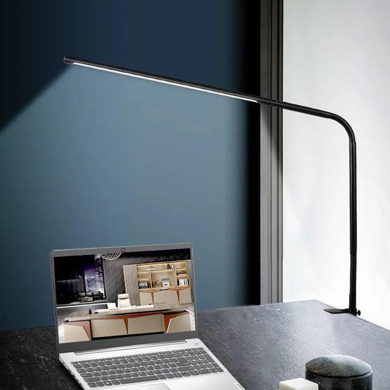 lampe led clip noir moderne sans ombre interrupteur tactile flux lumineux élevé ab