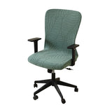 housse chaise verte feuilles moderne adhésive spandex polyester gaming