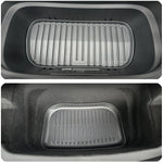 tapis sol voiture noir rayures horizontales moderne tpe antislip intérieur auto rechargeable posable