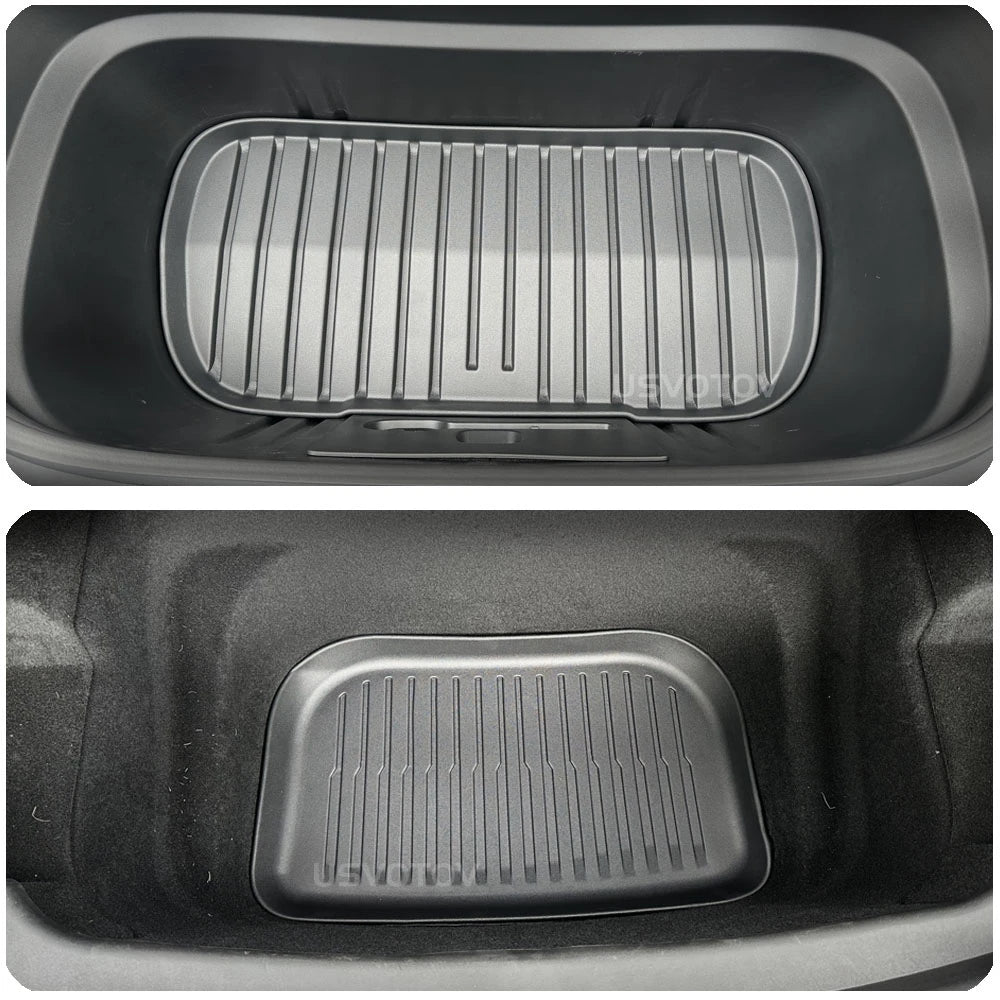 tapis sol voiture noir rayures horizontales moderne tpe antislip intérieur auto rechargeable posable