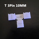 connecteurs led ruban 2pin 3pin 4pin 8mm 10mm adhésifs modernes blancs certifiés rohs cee