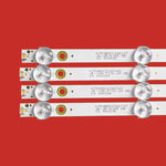 bande led 730mm blanc points noirs rouges moderne connecteurs dorés 3v