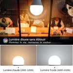 ampoules led 3w 6w 9w 12w 15w 18w e27 haute luminosité blanc opaque lisse