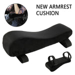 coussin d'appui bras velours noir mousse mémoire forme ajustable confortable adultes