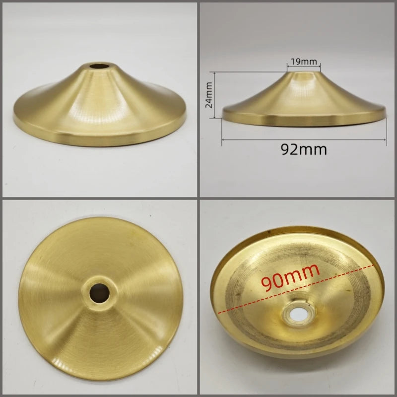 support suspension lampe moderne doré rayonnant concentrique différents disponibles qualité cuivre