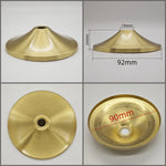 support suspension lampe moderne doré rayonnant concentrique différents disponibles qualité cuivre