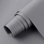tapis protection moderne antidérapant silicone noir blanc gris beige texture micro perforée 100cm 30cm