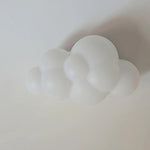lampe nuage blanc moderne adhésive murale led chambre salon entrée étude