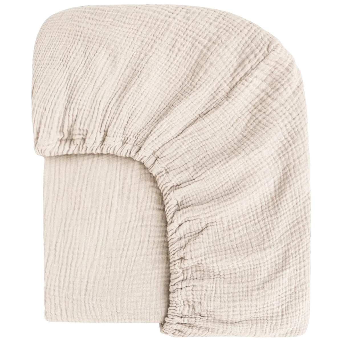 drap housse lit bébé coton polyester 130x70cm uni beige clair moderne ans