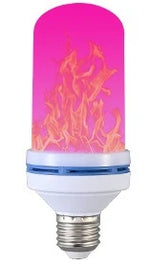 ampoule led e27 flamme artificielle multicolore effet dynamique moderne