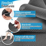 tapis sol imperméable antidérapant pvc moderne quick drainage respectueux environnement vert rouge gris 40x90cm