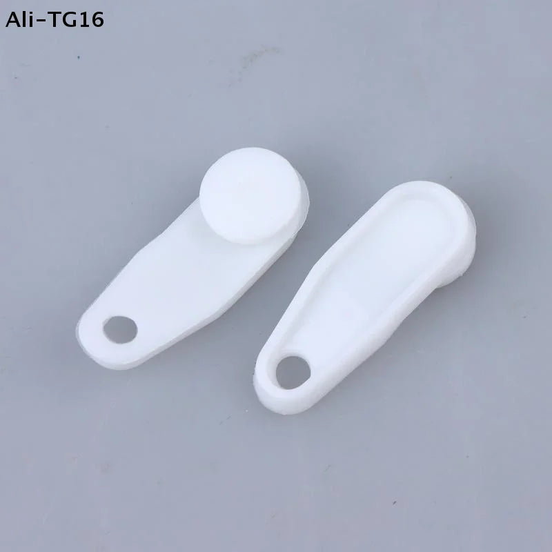 clips fixation blancs opaques modernes rideaux 50 pièces facilement utilisables chambre coucher