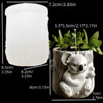 moule silicone cache pot crâne fleurs décoratif résine plante succulente jardin objet artisanal noir