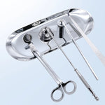 outils bougies couteau cloche extinction plateau moderne noir doré argenté lisses opaques