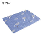 tapis fleuri bleu clair moderne doux anti décubitus coton polyester lit chambre bébé tout