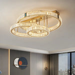 lampe moderne or transparent facettes élégante invisible 249 2000lm 90 260v assemblage salon