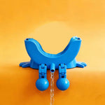 porte savon souriant clips couleur bleue jaune orange vert rose rangement évier créatif animé