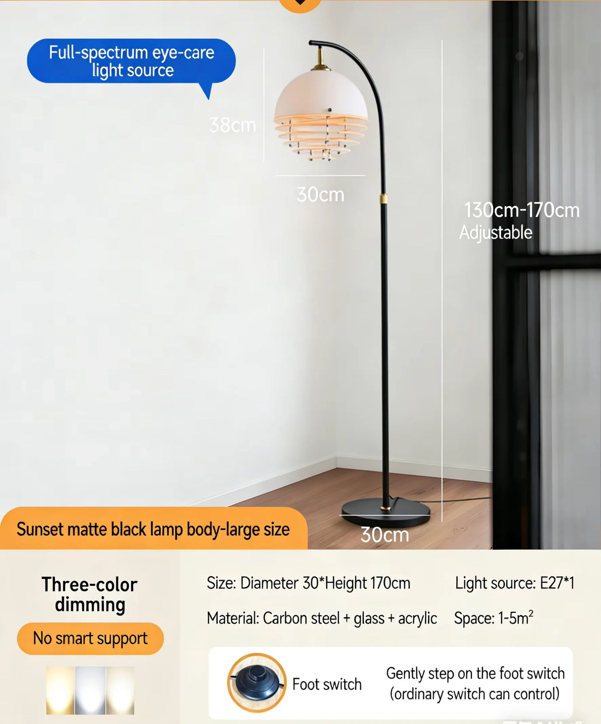 lampe table moderne contemporain lumière chaude led blanc opaque métal