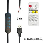 interrupteur led blanc moderne adhésif télécommande câble usb 5v cct adjustable lumière led