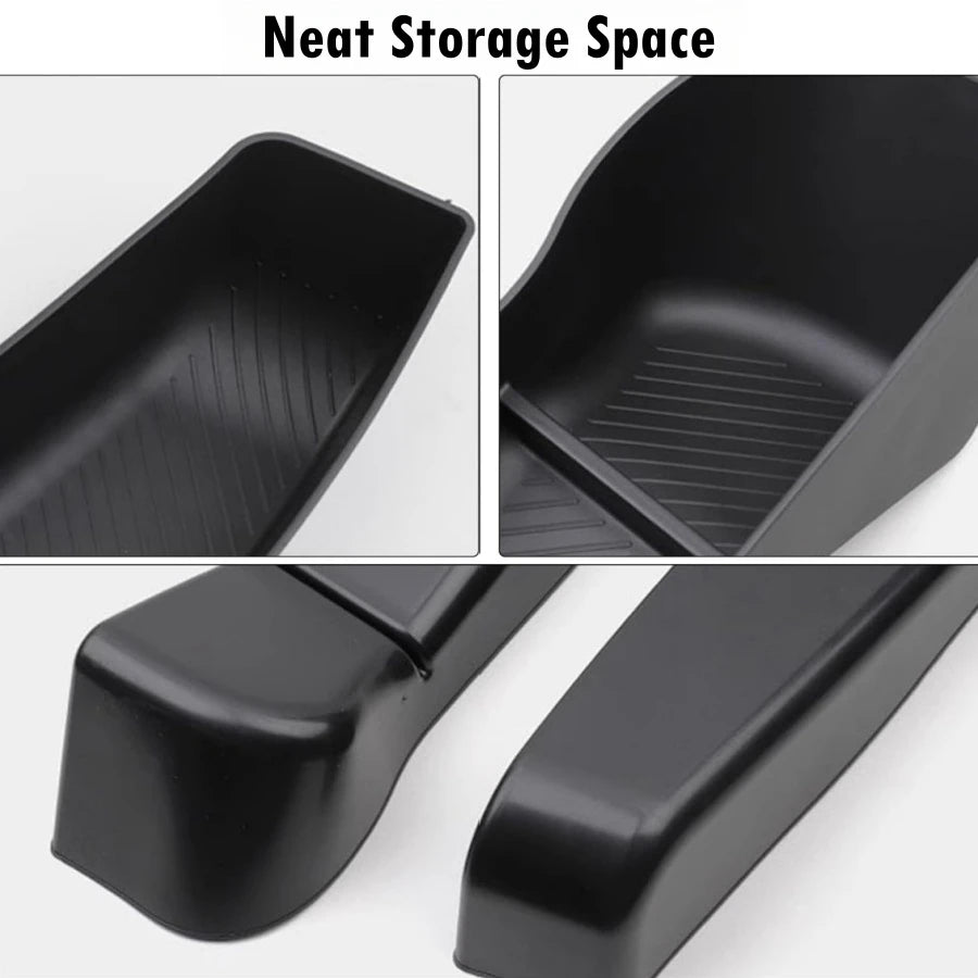 organisateurs porte voiture tesla model texturés adhésifs modernes minimalistes noirs gris clair