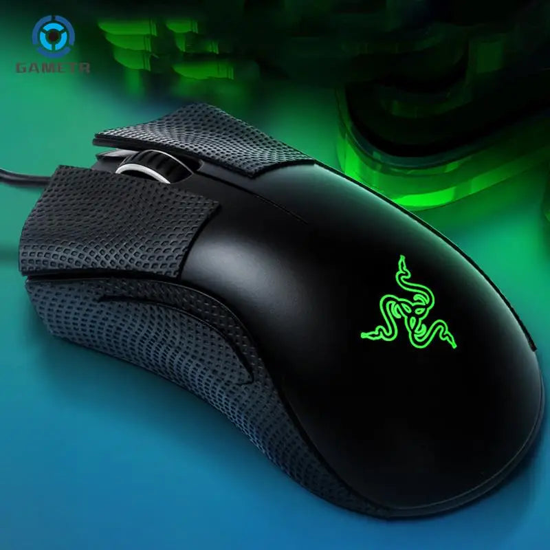 souris fil noir antidérapante caoutchouc ergonomique coussin souris points texturés