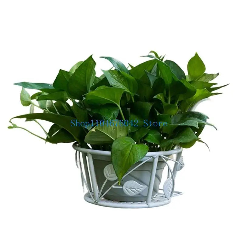 pots fleurs suspension grille noire plante verte pot gris métallique balcon jardinintérieur moderne minimaliste