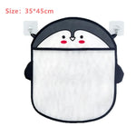 Sac rangement bain maille fine blanc succion moderne jouets bain shampooing savon brosse