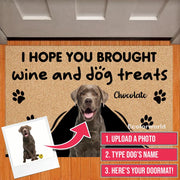tapis personnalisé chien chat photo motif pattes vague texte déco intérieure festive