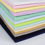 tissu coton polyester carreaux texture moderne absorbant rapide anti déchirure serviettes sous vetements chaussons