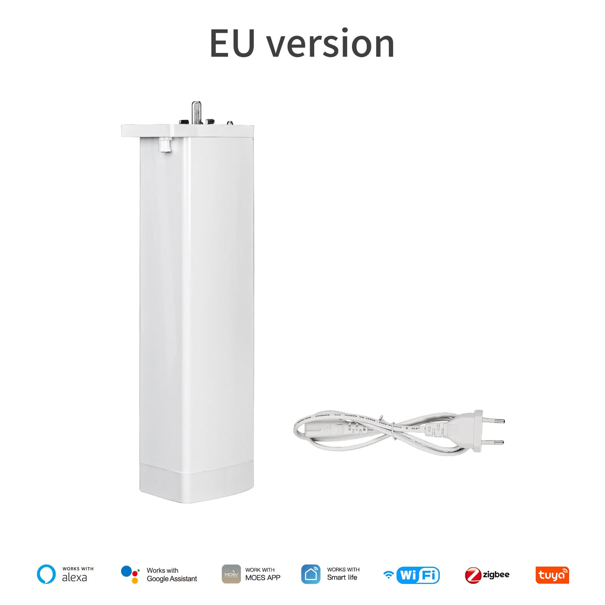 motrice rideau électrique intelligent super silencieuse wifi zigbee blanc moderne
