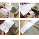 rubans rideaux blancs rayures horizontales modernes métalliques accessoires fenêtres coton haute qualité