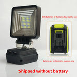 lampe travail led noir vert moderne clips charge usb interrupteur indépendant