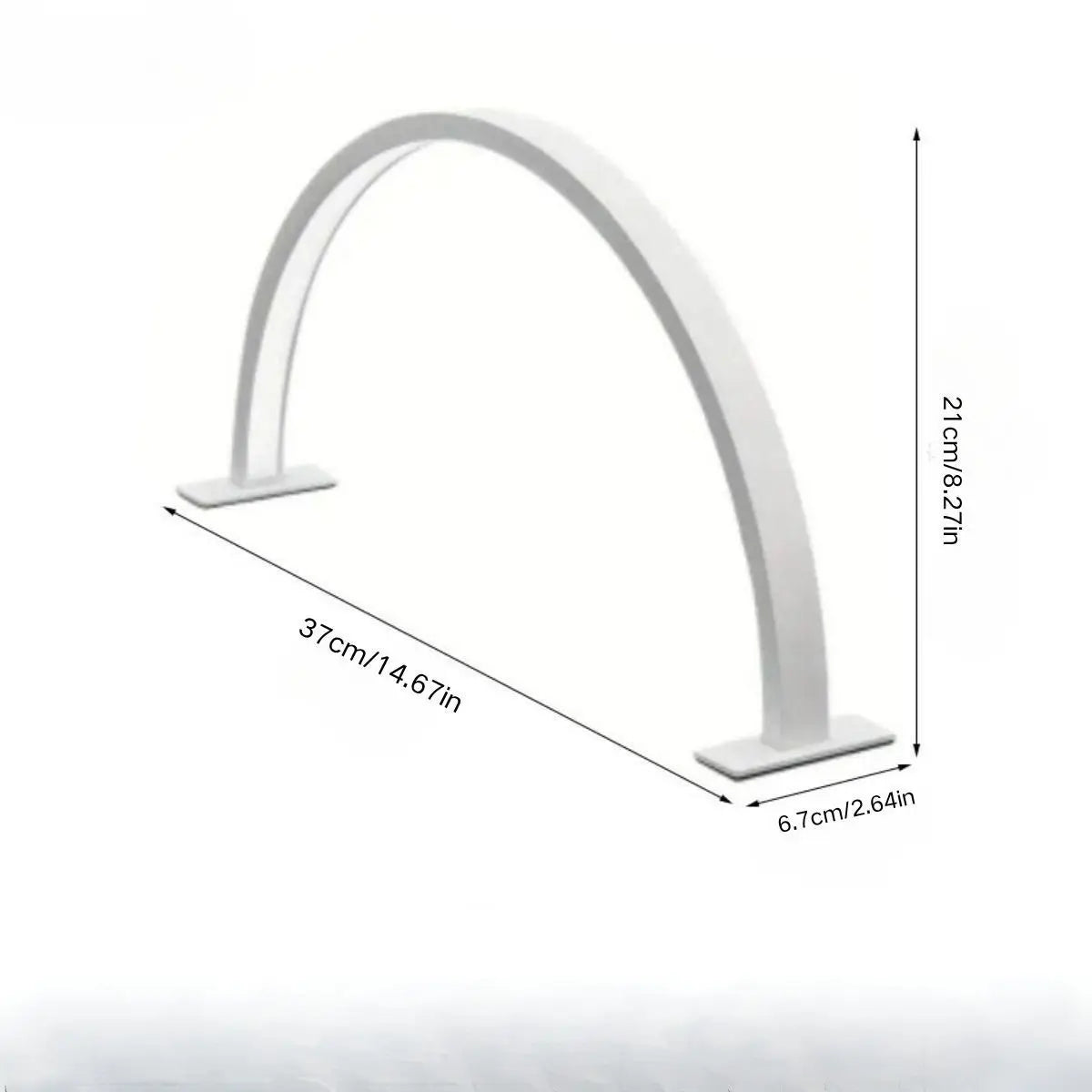 lampe moderne noir blanc rose pâle lisse réglable luminosité couleur ongles cils