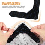 anti dérapant tapis noir beige grips adhésifs moderne minimalisteintérieur salle bain non slip washable