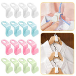 clips vêtements noir blanc bleu vert clips suspension rangement moderne pratique chambre coucher
