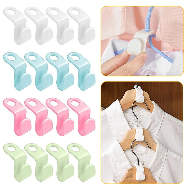 clips vêtements noir blanc bleu vert clips suspension rangement moderne pratique chambre coucher