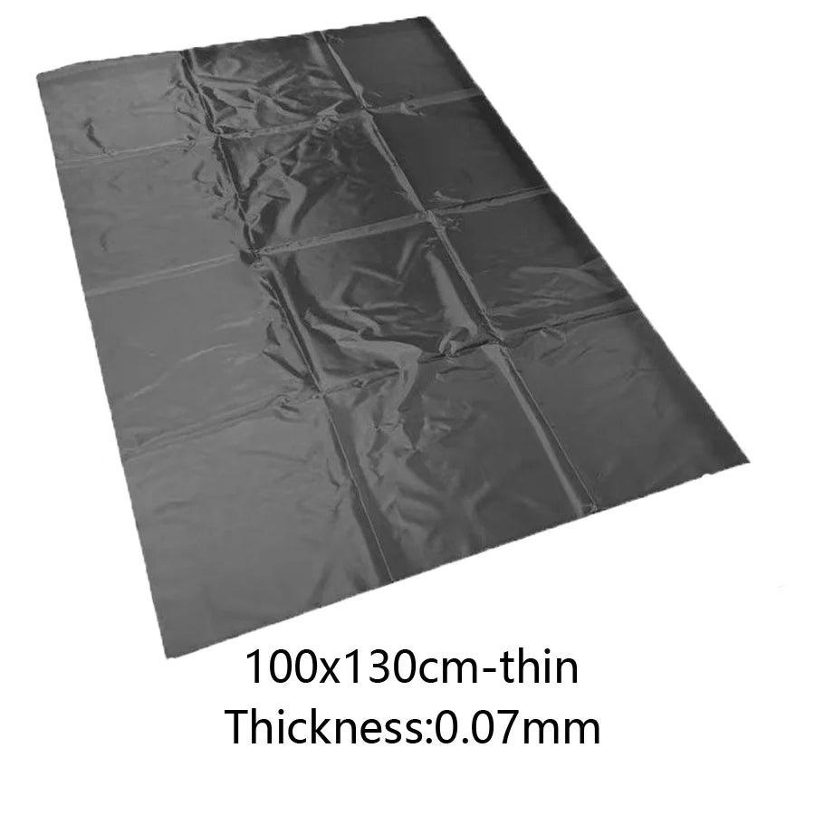 tapis noir imperméable portable résistant humidité usage extérieur camping plein air