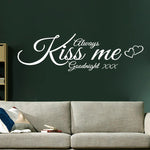 Sticker mural romantique salon amour